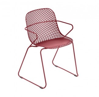Grosfillex Ramatuelle Stacking Hospitality Arm Chair